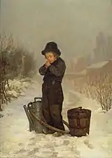 Warming his Hands (1867)