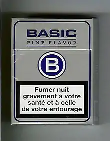 Description de l'image Warning on the French Cigarettes Pack.jpg.