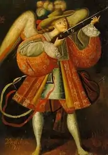 L'Archange Uriel, anonyme, XVIIIe siècle