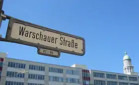 Image illustrative de l’article Warschauer Straße