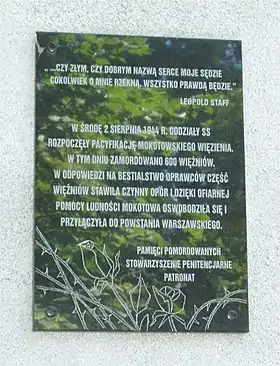 Image illustrative de l’article Massacre dans la prison de Mokotów