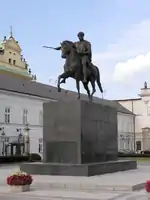 Statue équestre de Józef Antoni Poniatowski, Varsovie