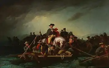 Washington Crossing the Delaware, 1856-1871, Chrysler Museum of Art, Norfolk (Virginie)