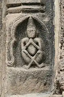 Un rishi. Phra Prang Sam Yod, Lopburi, Thaïlande