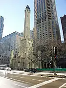 La Chicago Water Tower.