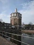 Ancien château d'eau de Rotterdam, Pays-Bas.