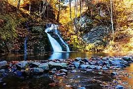 les chutes Gourkalo, réserve naturelle,