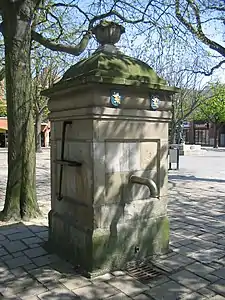 Pompe à eau de village, 's-Gravenzande, Holande, XVIIIe siècle.