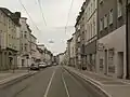 Vue dans la rue: Hochstrasse