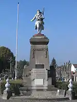 La Victoire en chantant (monument aux morts)« Monument aux morts de 1914-1918 ou La Victoire en chantant à Wattignies », sur À nos grands hommes