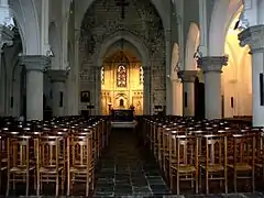 intérieur de l'église Saint-Lambert