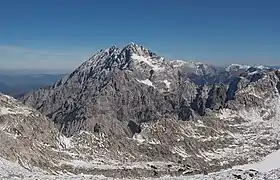 Le Watzmann vu du Seehorn.