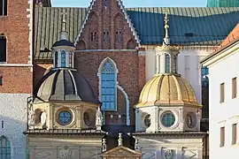 Chapelle Vasa et Sigismond avec son dôme doré