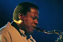 Wayne Shorter au saxophone