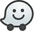 Ancien logo de Waze de 2012 à 2020