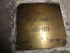 Puits Notre-Dame no 2, 1905 - 1978.