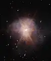 Arp 220 imagé par le télescope spatial James Webb.