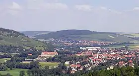 Vue du château à Weikersheim