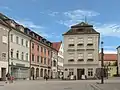 Weilheim, musée (Stadtmuseum) dans l'ancien hôtel de ville depuis dem Marientplatz