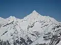 Le Weisshorn à la fin de l'hiver.