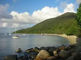 La baie Welcome, sur l'île Fitzroy.