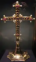 « Croix du serment » conservée dans le trésor de l'ordre de la Toison d'or, Vienne
