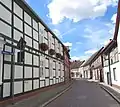 Maisons à colombages dans la Rue de Seehausen