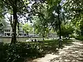 Le petit Wertheimpark sur le Nieuwe Herengracht, premier jardin public de la ville.