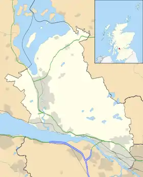 Voir sur la carte administrative du West Dunbartonshire