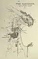 Plan de West Hartlepool en 1859