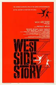 Description de l'image West Side Story 1961 film poster.jpg.