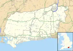 Voir sur la carte administrative du Sussex de l'Ouest