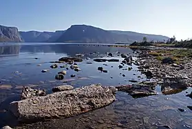 Le Big Level, située au sud de l'étang Western Brook