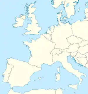 (Voir situation sur carte : Europe de l'Ouest)
