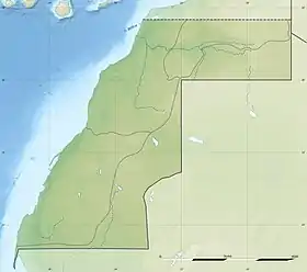 Voir sur la carte topographique du Sahara occidental