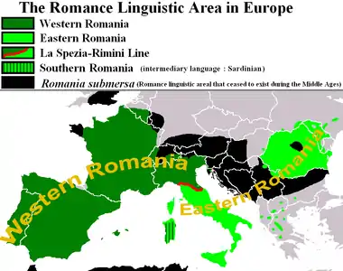 Image illustrative de l’article Langues romanes occidentales