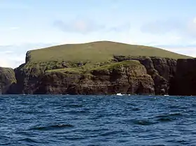 Les falaises sud de Mingulay.