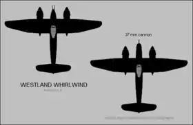 vue en plan de l’avion