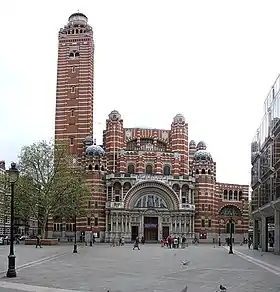 La cathédrale du Très Précieux Sang de Westminster à Londres.