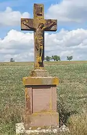 Crucifix, route de Drulingen.