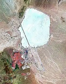 Photo aérienne de la terre (zone 51).