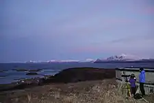 L'observation des baleines depuis le Nordlystoppen