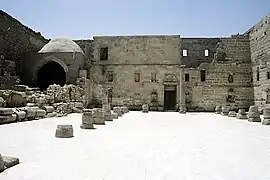 Monastère Blanc de Sohag Vue Ouest de la nef