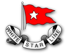 Logo de la White Star, rouge avec une étoile blanche