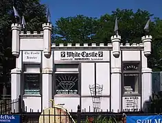 Ancien restaurant White Castle à Minneapolis, construit en 1936.