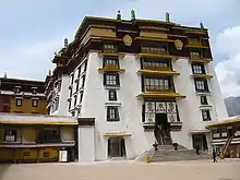Palais Blanc du Potala, 1649. Tibet chinois.