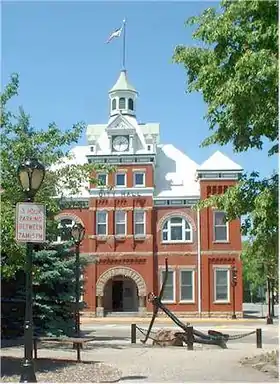 Ancienne mairie de New London.