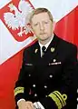 Vice-amiral Andrzej Karweta (pl)Commandant en chef de la marine nationale [34]