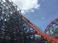 Wicked Cyclone à Six Flags New England