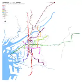 Image illustrative de l’article Métro d'Osaka